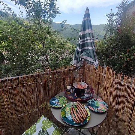 Maison Typique De Village Corse , 10 Min Aeroport Et De La Ferienhaus Prunelli-di-Casacconi