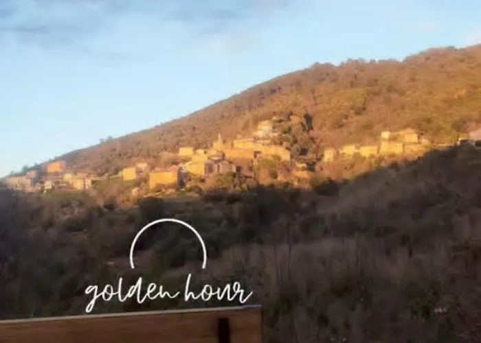 Maison Typique De Village Corse , 10 Min Aeroport Et De La 度假居 *