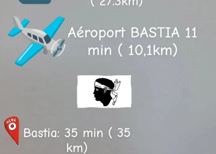 Maison Typique De Village Corse , 10 Min Aeroport Et De La 度假居 Prunelli-di-Casacconi