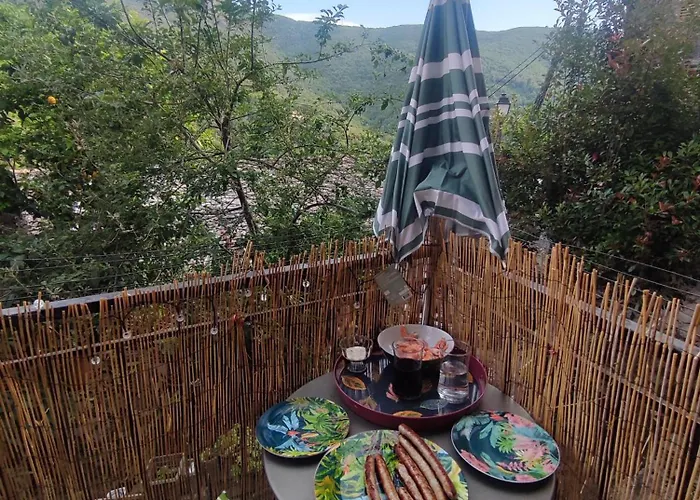 Maison Typique De Village Corse , 10 Min Aeroport Et De La 度假居 Prunelli-di-Casacconi